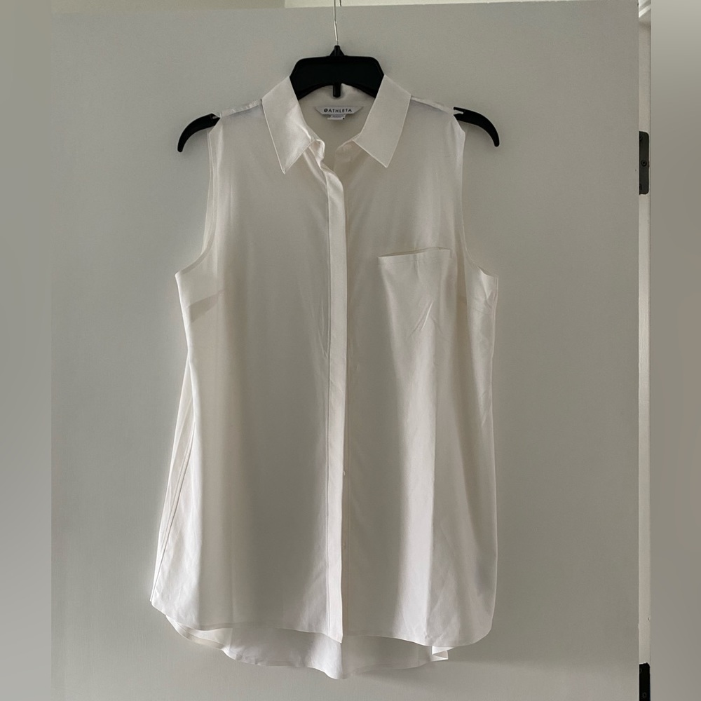 Athleta Urbanite II Tank in White - Size M - EUC